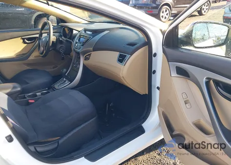 2013 Hyundai Elantra Gls from USA, damaged, VIN 5NPDH4AE4DH320023